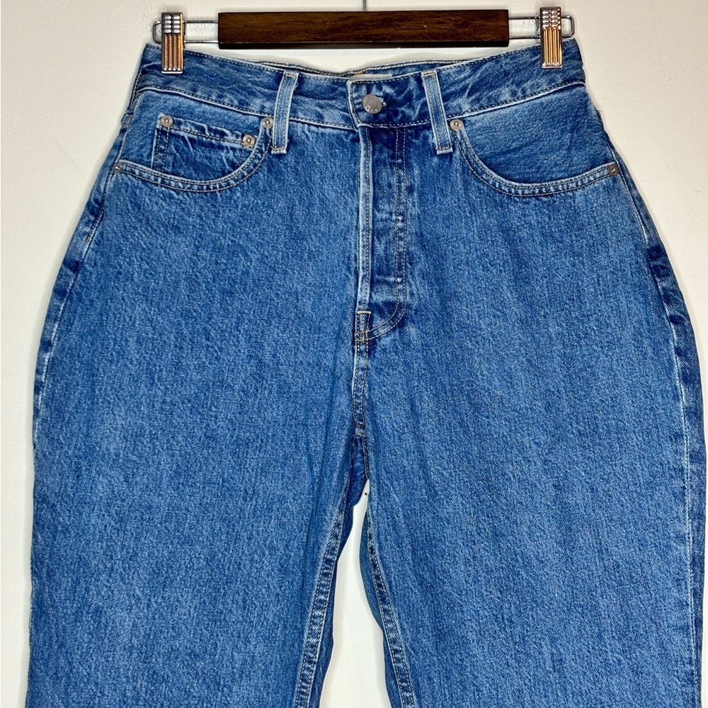 Everlane The Curvy '90s Cheeky Straight Jean Button Fly Organic Cotton Size 28 - Picture 3 of 11